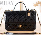 2022 Chanel SMALL FLAP BAG WITH TOP HANDLE AS3653