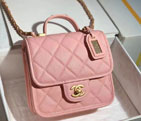 2022 Chanel SMALL FLAP BAG WITH TOP HANDLE AS3652