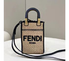 2022 Fendi Mini Sunshine Shopper