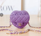 2022 chanel Heart Zipped Arm Coin Purse AP2787