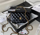 2023 Chanel MINI FLAP BAG WITH TOP HANDLE AP3240