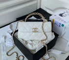 2023 Chanel MINI FLAP BAG WITH TOP HANDLE AP3238