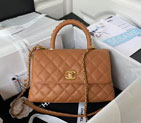 2023 Chanel flap bag with top handle A92990