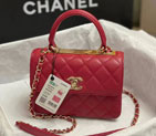 2024 CHANEL FLAP BAG WITH TOP HANDLE AS4654