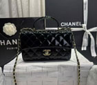2024 CHANEL Mini classic handbag with top handle AS2431