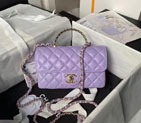 2024 CHANEL Mini handbag with top handle AS4924