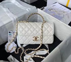 2024 CHANEL Mini handbag with top handle AS4924