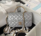 2024 Chanel FLAP BAG WITH TOP HANDLE AS4362