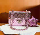 2024 Chanel MINI FLAP BAG & STAR COIN PURSE AS4646