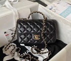 2024 Chanel Mini BAG WITH TOP HANDLE AS4140