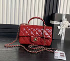 2024 Chanel Mini FLAP BAG WITH TOP HANDLE AS2431