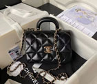 2024 Chanel Small FLAP BAG WITH TOP HANDLE AS4543