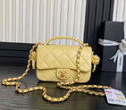 2025 Chanel SMALL FLAP BAG WITH TOP HANDLE AS5298