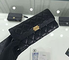 Boy Chanel Embroidery Bi-Fold Wallet Original Calfskin Leather A80286 A80286
