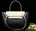 Celine Belt Bag Smooth Calfskin Leather C3345 Black&OffWhite
