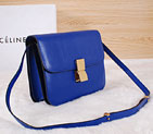 Celine Classic Box Small Flap Bag Original Calfskin C88007 Blue