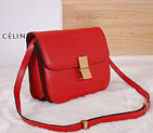 Celine Classic Box Small Flap Bag Original Calfskin C88007 Red