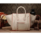 Celine Luggage Phantom Shopper Bags Original Leather 3341 OffWhite