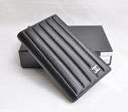 Chanel A30043 Black Lambskin Bi-Fold Wallets A30043