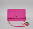 Chanel A33814 Nubuck Cannage Pattern leather mini Flap Bag with Rose A33814