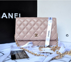 Chanel A33814 Original Sheepskin Leather mini Flap Bag Pink with Gold A33814