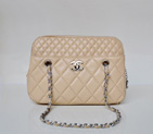 Chanel A49274 Sheepskin Leather Shoulder Bag Apricot A49274