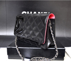 Chanel A50075 Original Patent leather mini Flap Bag Black A50075