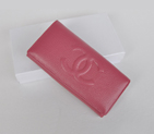 Chanel CC Logo Bi-Fold Wallet C164 Rose C164
