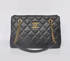 Chanel Calf Leather Shoulder Bag A67493 Black A67493