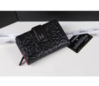 Chanel Camellias Bi-Fold Wallet Original Leather A50087 Black A50087