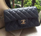 Chanel Classic Flap Bags Original Sheepskin Leather A1116 in Royalblue with Silver A1116