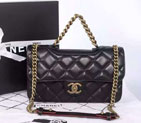 Chanel Flap Shoulder Bag Original leather A27509 Black A27509