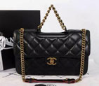 Chanel Flap Shoulder Bag Original leather A78506 Black A78506