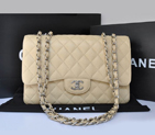 Chanel Jumbo Classic Original Caviar leather Flap Bag A36076 Apricot A36076