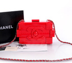 Chanel Lego Clutch A37010 Red A37010