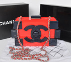 Chanel Lego Clutch A37013 Red&RoyalBlue A37013