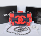 Chanel Lego Clutch A37013 Red&RoyalBlue A37013