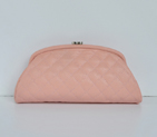 Chanel Mini Clutch Bag Caviar Leather A35487 Pink A35487