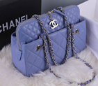 Chanel Original Leather Shoulder Bag A49274 Purple A49274