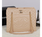 Chanel Original Sheepskin Leather Shoulder Bag A2242 Apricot A2242
