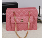 Chanel Original Sheepskin Leather Shoulder Bag A5224 Pink A5224