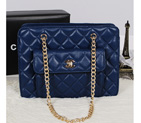 Chanel Original Sheepskin Leather Shoulder Bag A5224 Royalblue A5224