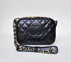 Chanel Sheepskin Leather Shoulder Bag A67750 Black A67750