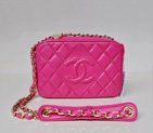 Chanel Sheepskin Leather Shoulder Bag A67750 Rose A67750