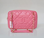 Chanel Sheepskin Leather Shoulder Bag A67751 Pink A67751