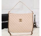 Chanel Sheepskin Leather tote shoulder Bag A2238 Apricot A2238