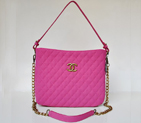 Chanel Shopping Bag Cannage Pattern Nubuck Leather A69095 Rose A69095