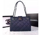 Chanel Shopping Bag in Original Caviar Leather A1870 Blue A1870