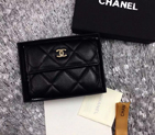Chanel coin pocket Lambskin Leather A50088 Black A50088