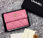 Chanel coin pocket Lambskin Leather A50088 Pink A50088